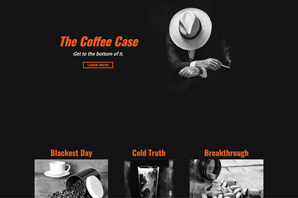 Webflow Coffee Site